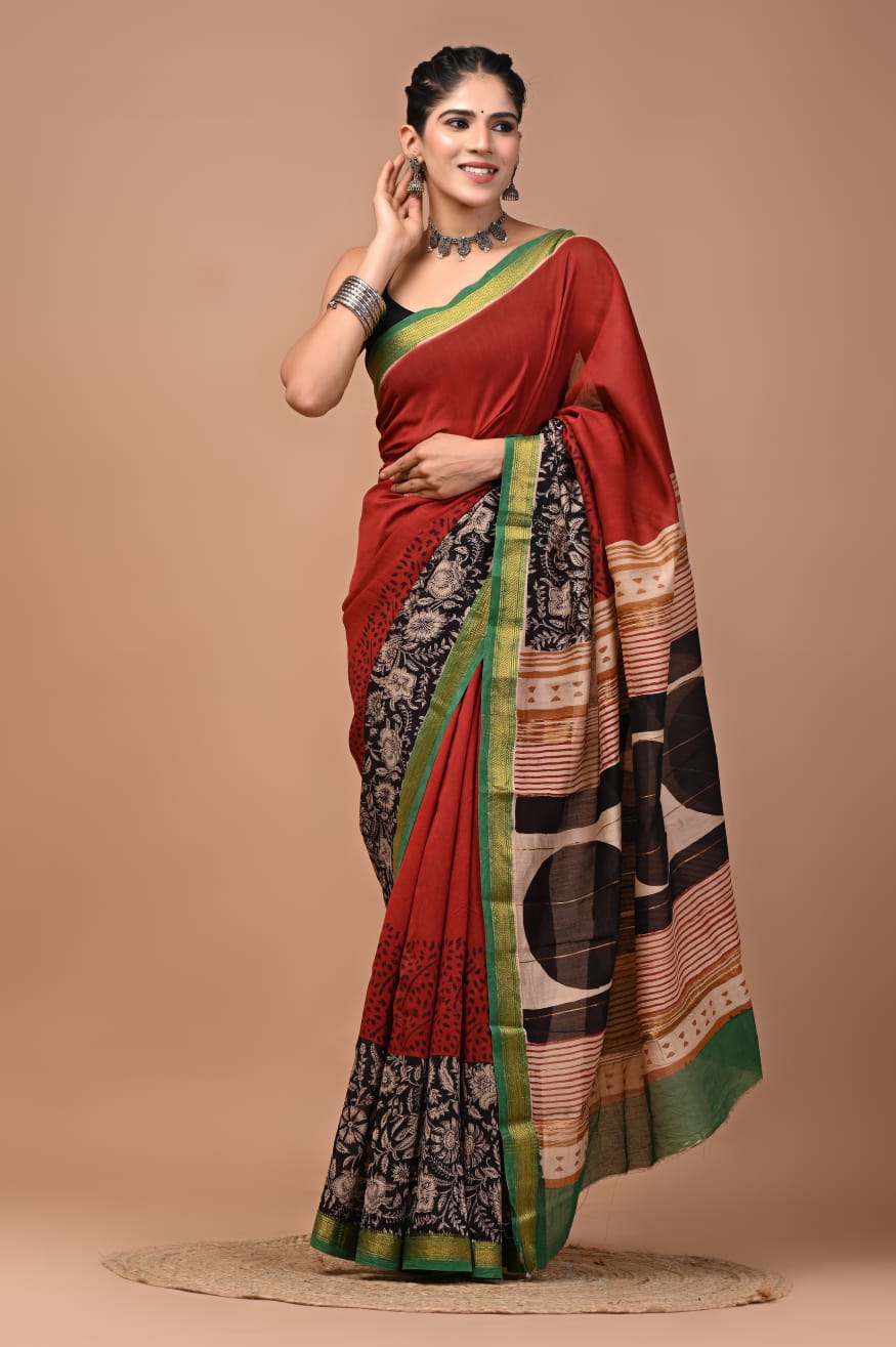 MAHESHWARI SILK SAREE BGPT 1136