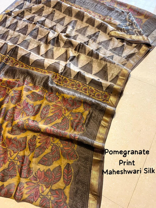 Nashpal maheshwari silk saree 108