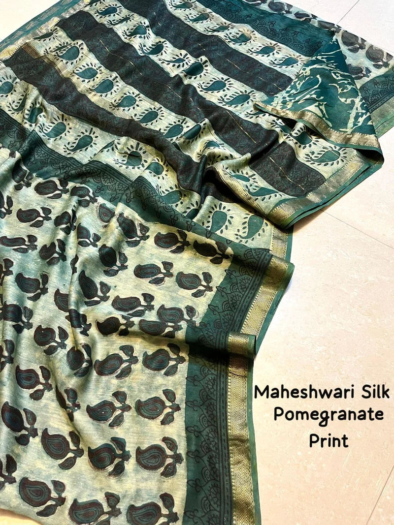Nashpal maheshwari silk saree 106