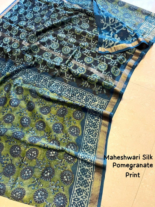 Nashpal maheshwari silk saree 104