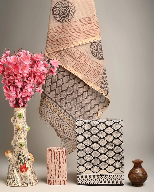 COTTON SUIT WITH KOTA-DORIA DUPATTA (BG28)