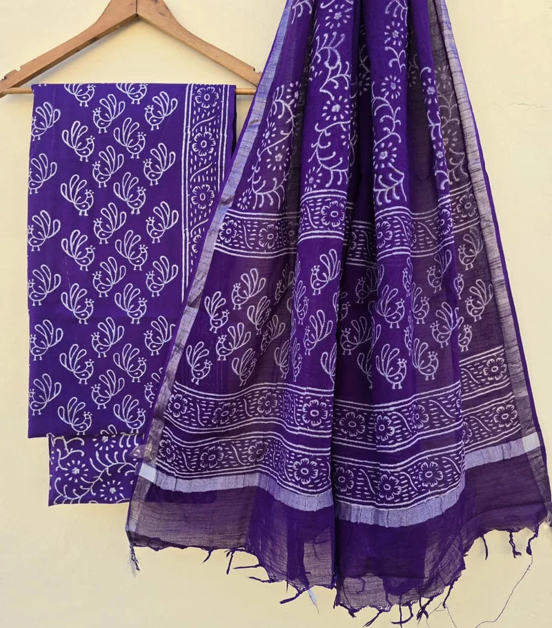 Bagru Cotton suit set ( BG73)