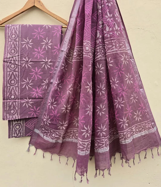 Pink Cotton suit set
