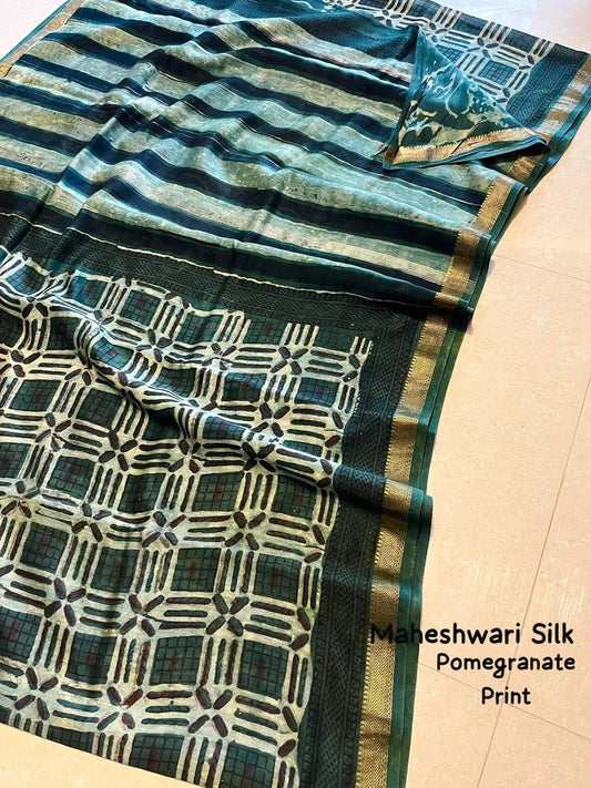 Nashpal maheshwari silk saree 103