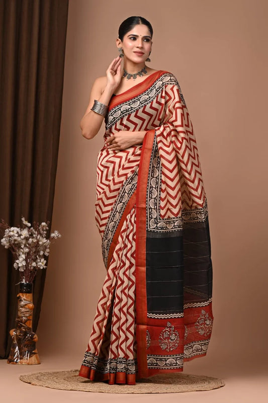 Maheshwari Silk Saree BGPT 1133