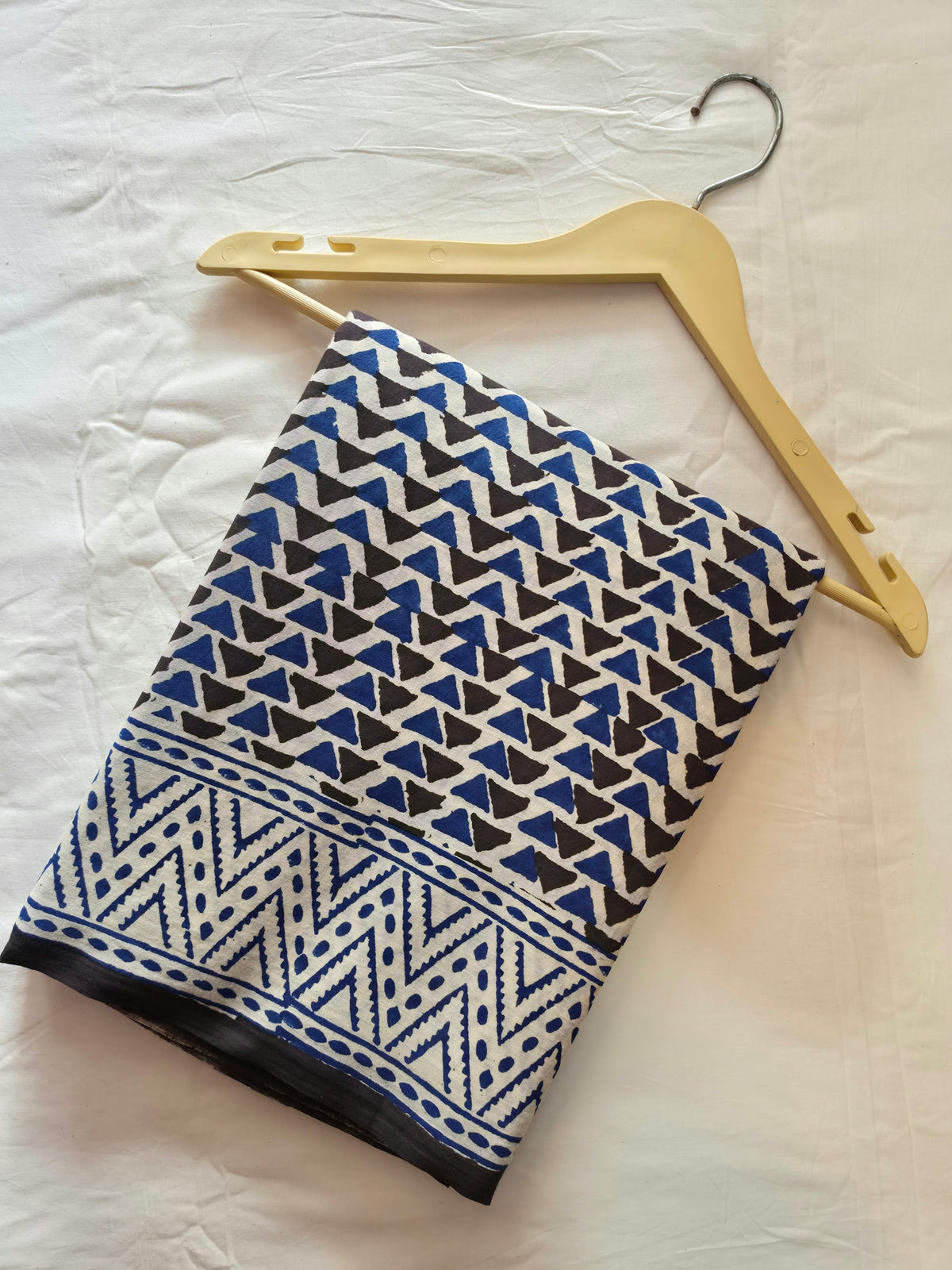 Geometrical Printed Mulcotton Saree