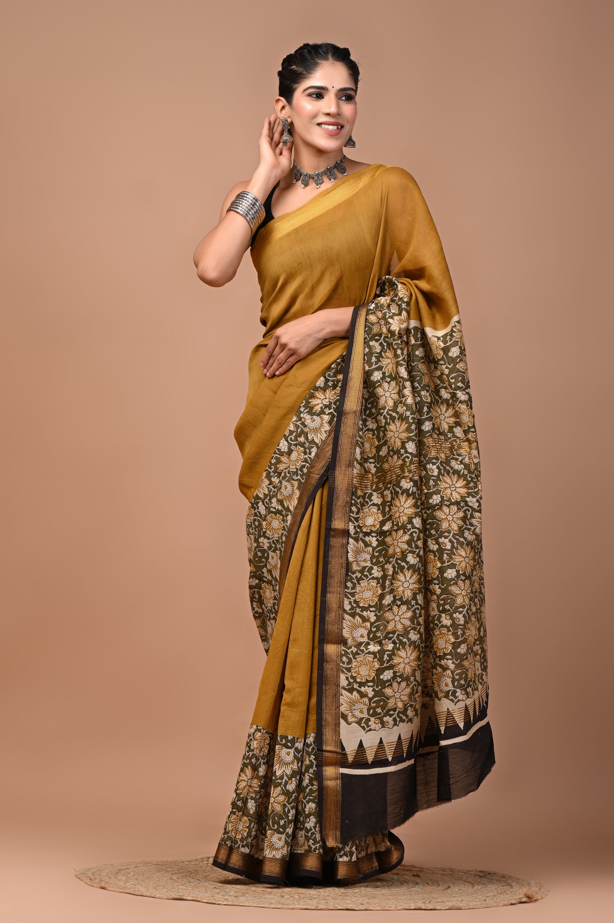 Maheshwari Silk Saree BGPT 1139
